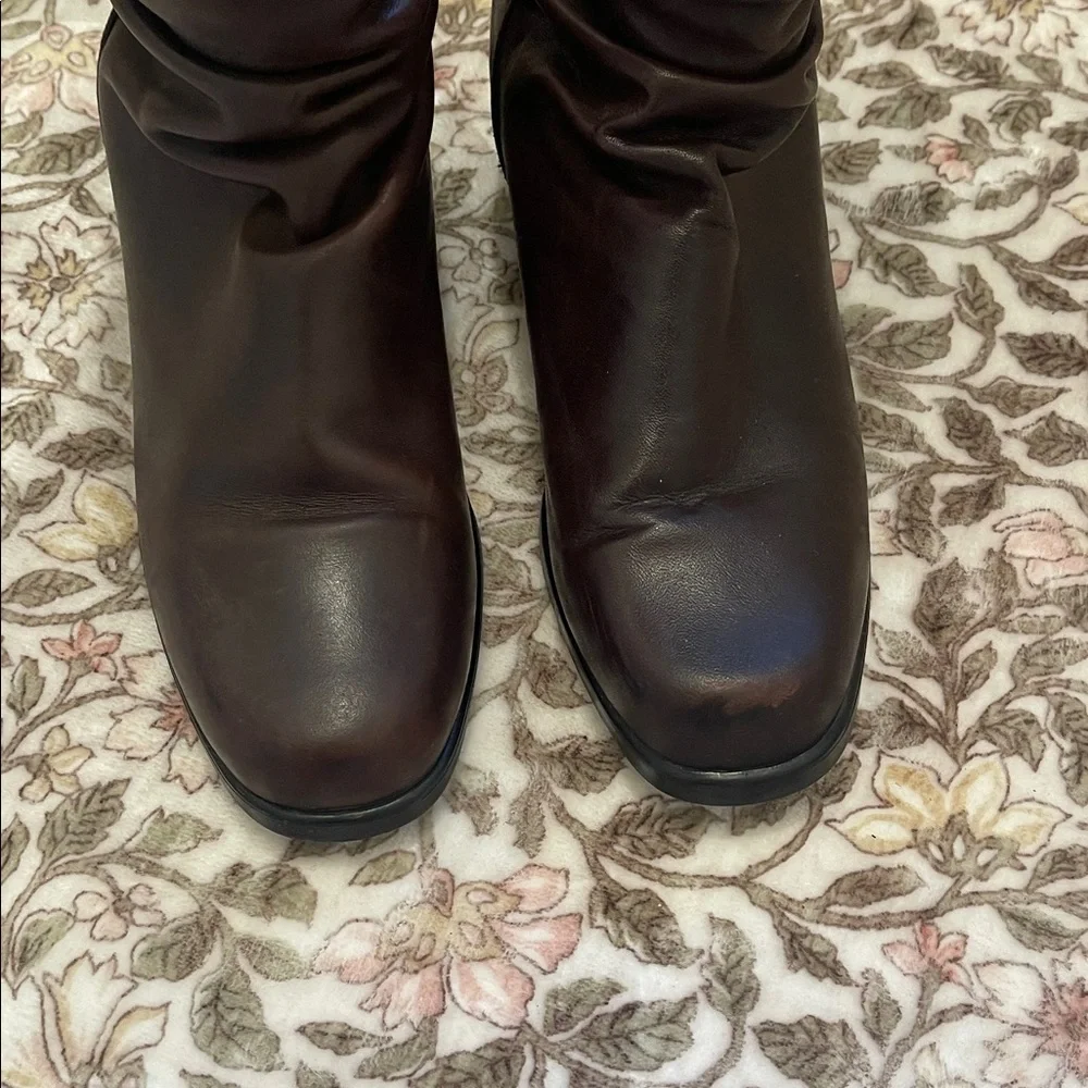 Santana Canada Women's Brown Leather Winter Boots